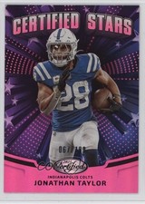 2025 Certified Certified Stars Mirror Pink 67/199 Jonathan Taylor #CST-JTR 1oj6