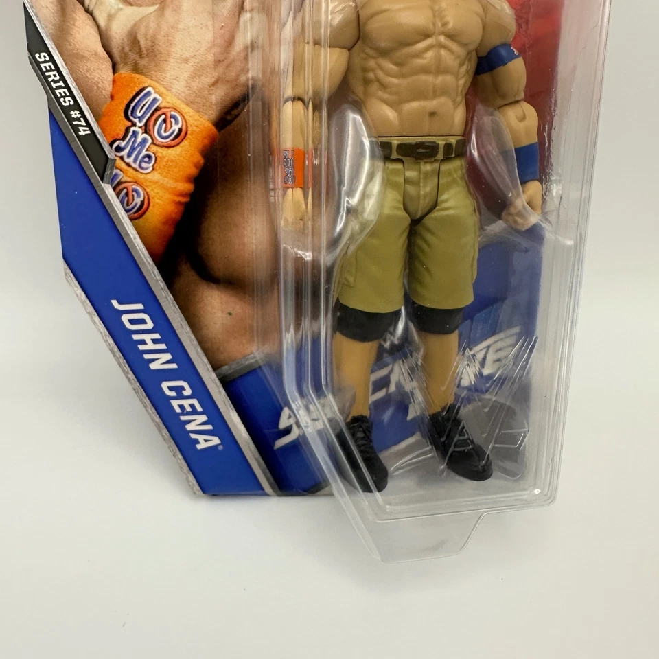 Figura de acción WWE John Cena serie #74 Mattel 2017 nuevo en caja juguete de lucha coleccionable Foto 3 de 4