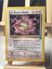 Pokemon Team Rockets Meowth 18 Black Star Promo Rare Card WOTC Vintage 1999