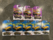 Hot Wheels 57th/58th Anniversary Baja Bison T5  Track Wagon Chase Lot of 7 