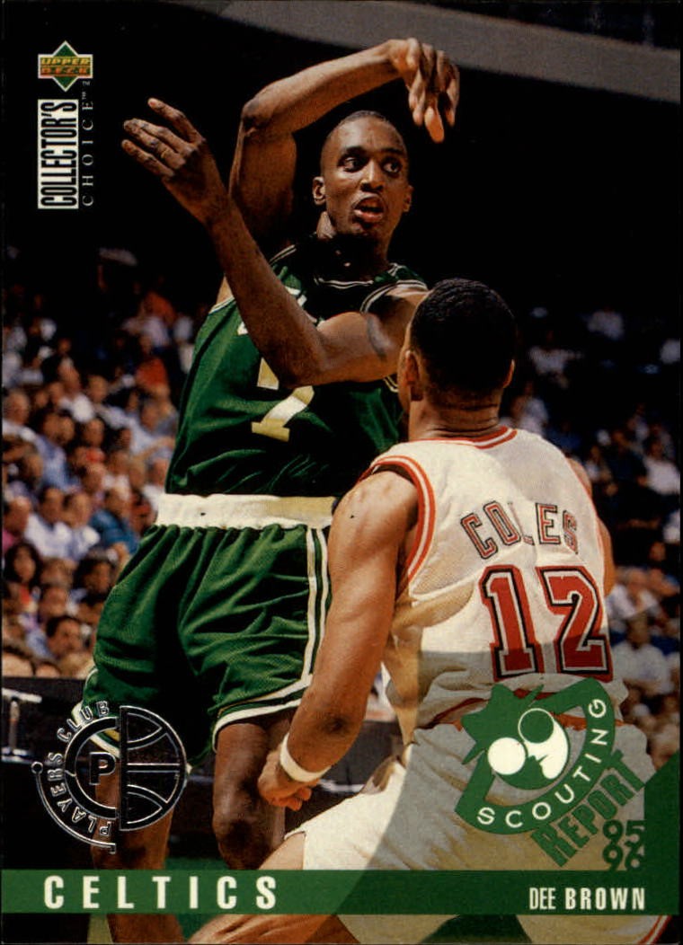 1995-96 Collector's Choice Player's Club #322 Dee Brown SR - BSK