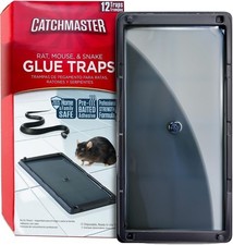 Large 12 Pack Glue Traps - Instant Trigger for Mice, Rats  Snakes in Every Home