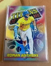 Topps 2026 Titans of the Game Rookie Insert Roman Anthony Boston Red Sox TOG-9