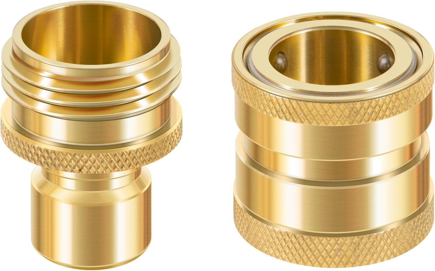 for Dramm 22729 Brass Quick Disconnect Coupler Set 3/4" GHT for Nozzle Sprayer