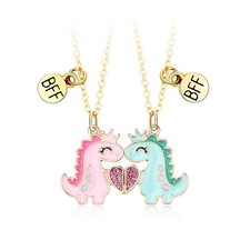 Friendship Necklace Best Friend Necklace Matching Magnetic BFF Necklace for 2 Gi