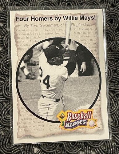 1993 Upper Deck Willie Mays Baseball Heroes San Francisco Giants #49
