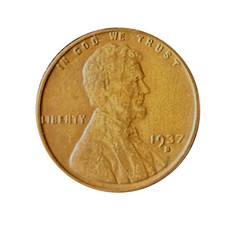1937-s Lincoln Wheat Penny Cent - Gvg Good Or Better Very Nice