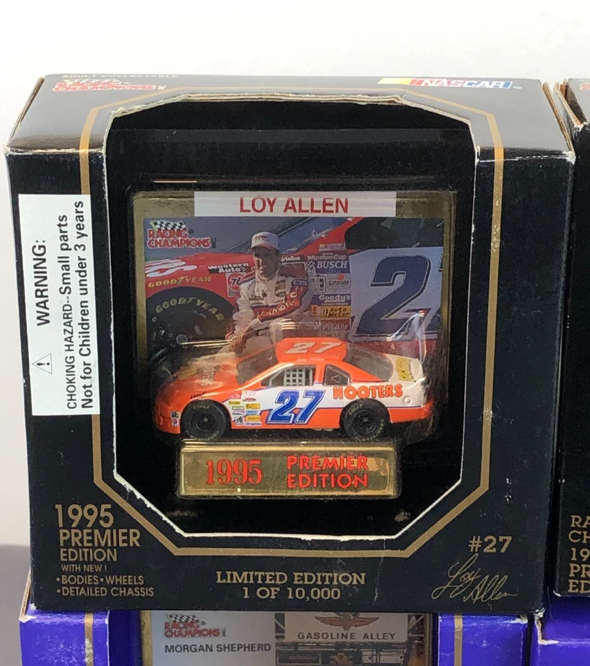 6 Racing Champions 1:64 Premier Ed 1993/95 BUD RACING BRICKYARD 400 GORDON + Foto 2 de 4