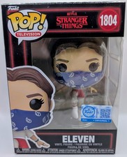 Funko Pop! Eleven with Bandana (Floating) #1804 Stranger Things + Protector 