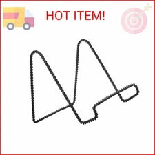 Tripar Decorative Twisted Wire Stand, Black Display (6 Inch Depth) Tabletop Ease