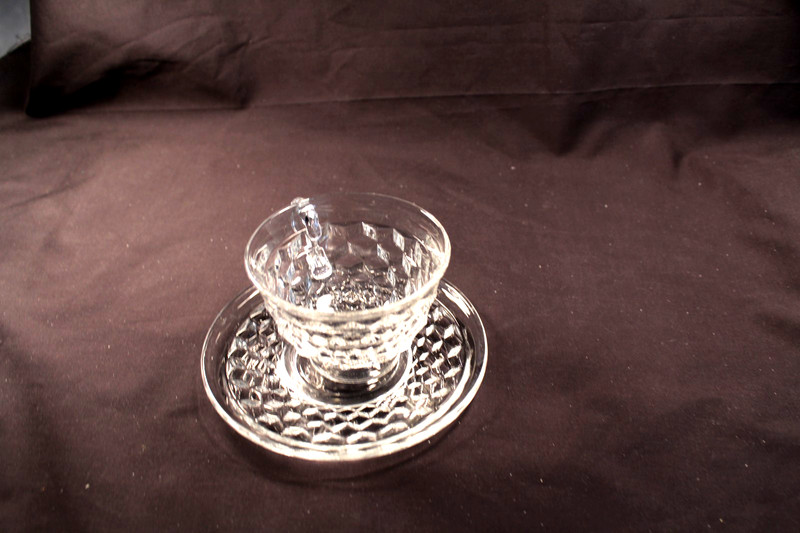 Fostoria American #2056 cup and saucer set (2) of each.