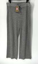 Juicy Couture NWT vintage Terry knit Gray Lounge Track Pants Women  s Size 1X