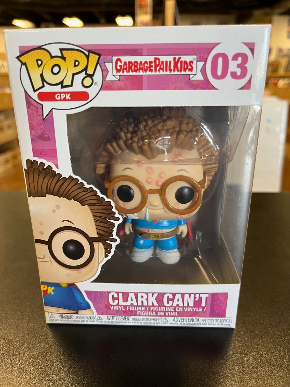 Funko Pop! Vinyl: Garbage Pail Kids - Clark Can'T #3 (Pre-Owned)
