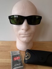Ray-Ban RB4151 601/2P 59-17-140, Polished Black Frame, G-15 Green Polarized Lens