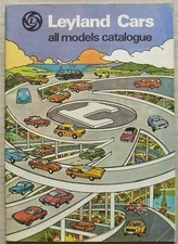 LEYLAND All Models Sales Brochure Sept 1977 3244/C Mini Allegro Jaguar Daimler