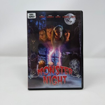 Monster Night (DVD, 2006) Family Horror - Matthew Lawrence - Vanessa Angel - HTF