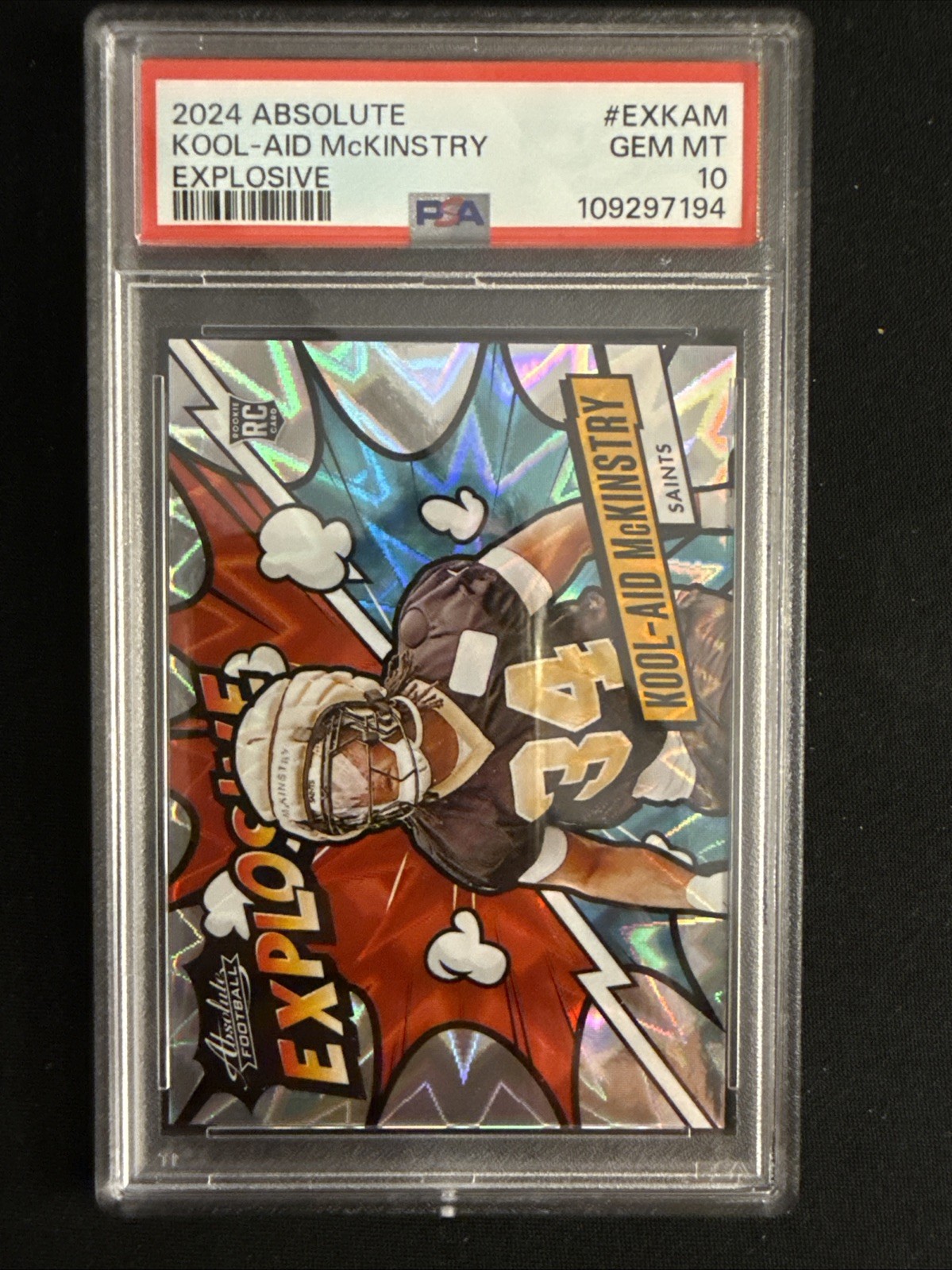 2024 Panini Absolute - Explosive Kool-Aid McKinstry #EX-KAM (RC)