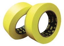 Vibac 1.5" Fluorescent Yellow Pro-Grade Automotive Masking Tape
