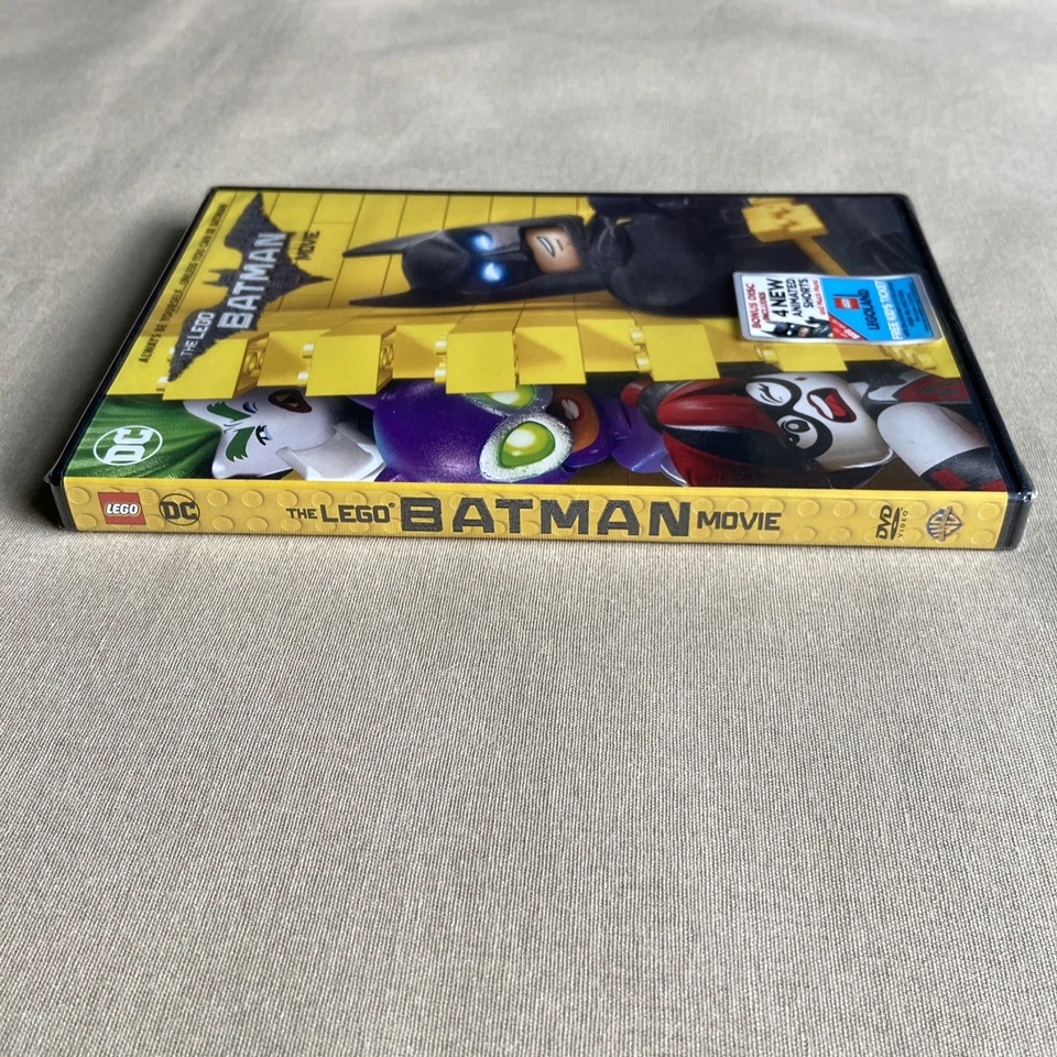 The Lego Batman Movie (1) (DVD 2-Disc Set + 4 Shorts) DC Animated Comedy Joker + - Image 3 of 4