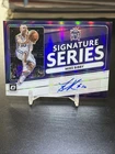 Mike Bibby 2020 Panini Donruss Optic Signature Series Purple Prizm Auto #SS-MBI