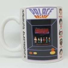 Stranger Things Coffee Mug Hawkins Electronics Palace Arcade Paladone 10 oz Cup