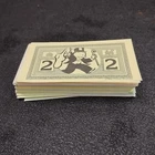 Vintage 1990 Monopoly Junior Jr. Parker Brothers Replacement Money Stack, READ