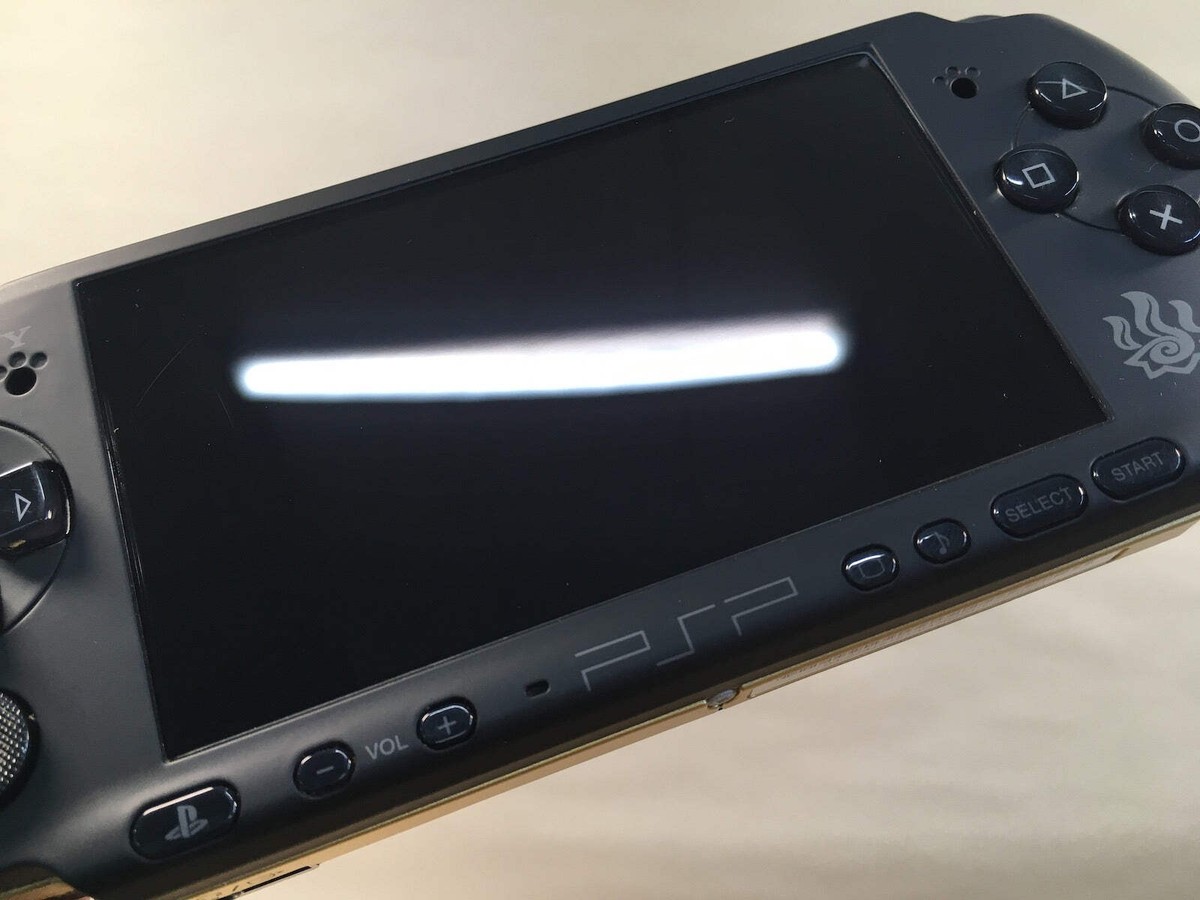 GD7383 No Battery PSP-3000 MONSTER HUNTER 3RD Ver. SONY PSP