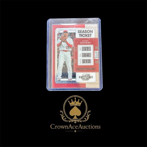 2022 Panini Chronicles - Contenders Optic Shohei Ohtani #4 Holo Prizm