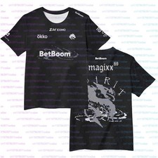 Team Spirit 2026 New Jerseys CS2 Esports Uniforms Donk T Shirts CSGO Game Traini