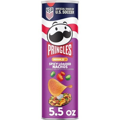 NEW IN Special edition Pringles potato chips collection-  spicy nacho 158g each