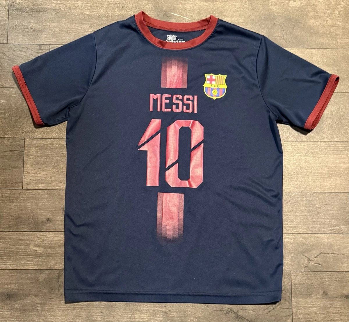 t shirt barcelona messi products for sale | eBay