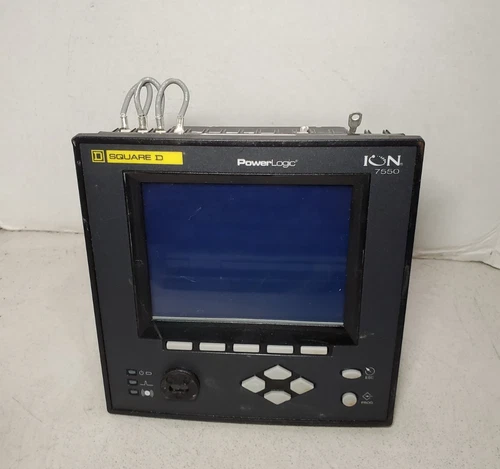 Square D Schneider Electric ION7550 PowerLogic Energy & Power Quality Meter #69