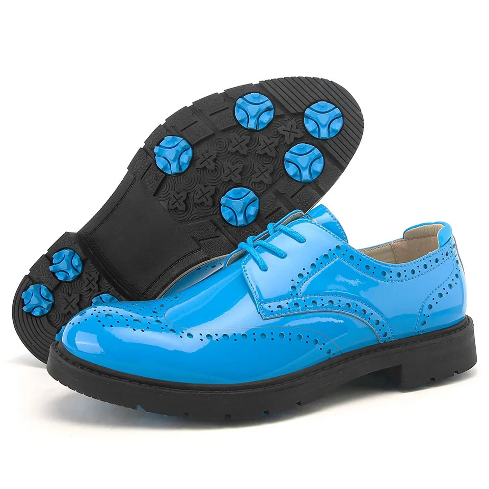 Nuevos Zapatos de Golf Hombres Tenis de Golf de Lujo Talla Grande 39-49 Calzado de Gimnasio Exterior Foto 2 de 4