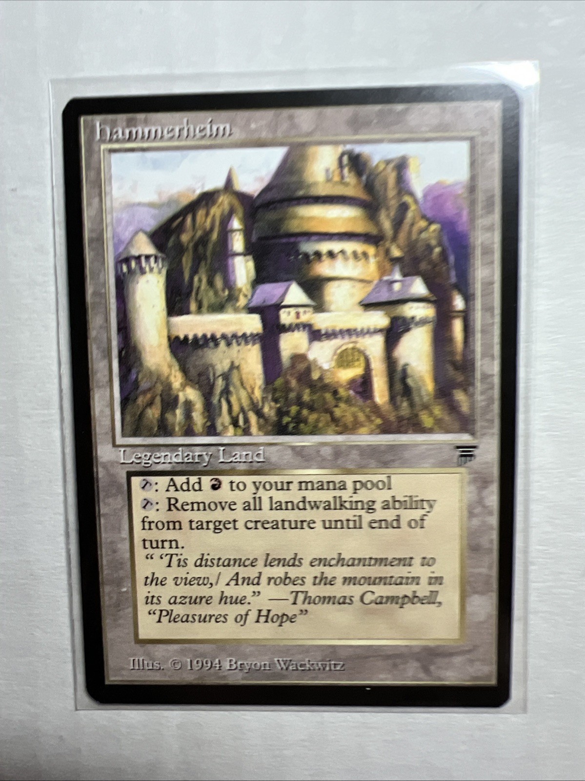 MTG  Legends Hammerheim M/NM 1994