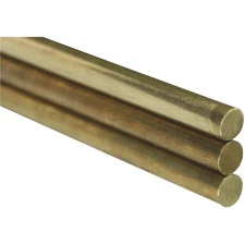 K&S 5/16X36 Solid Brass Rod