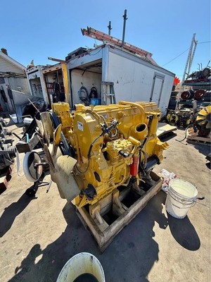 Caterpillar 3406E  Diesel Engine Diesel Engine Running Takeout
