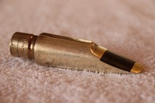 Vintage Otto Link Metall Mundstück für Tenorsaxophon; Bahn 6*; New York