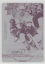2018 Upper Deck Compendium Printing Plate Magenta 1/1 Mattias Janmark #126 1p3