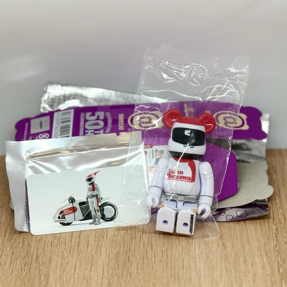 🐻🐻BE@RBRICK Bearbrick100% SERIES 50 SECRET 🐻 Team Ikuzawa 🍓🫐 From JAPAN - Image 2 of 4