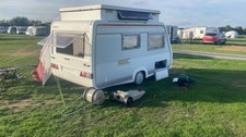 Flurette 31 Pop top 3 Berth Caravan With Awning