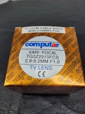 Computar Vari-Focal Lens TG3Z2910FCS-IR 2.9-8.2MM F1.0 Auto IRIS New In Box