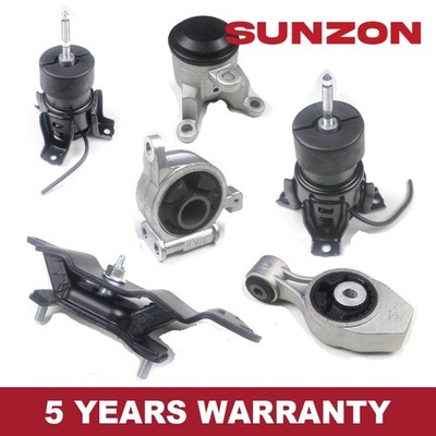 6x NEW Engine＆Torque Strut Mount Set Fit For Nissan Altima 3.5L Auto 13-18
