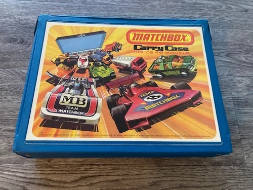Vintage 1976 Lesney Matchbox 48 Car Diecast Carry Case