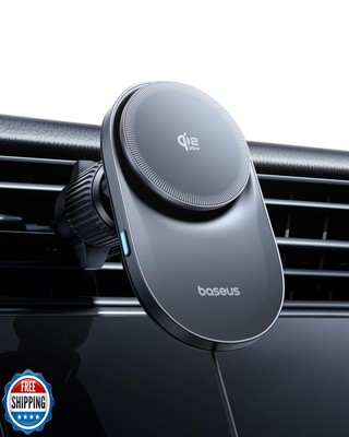 Baseus Qi2.2 Certified 25W for MagSafe Car Mount Charger, Ultra-T