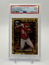 Marketplace image: 2024 Topps Gilded Collection Noelvi Marte Superfractor 1/1 Cincinnati Reds (RC)
