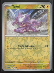 Toxel 071/197 Obsidian Flames Reverse Holo