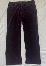 Ralph Lauren Vintage 100 Cotton Velvet Pants Size 12 Perfect Condition 