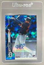 Willi Castro 2020 Topps Chrome Update Sapphire #RA-WCA Auto Rookie RC