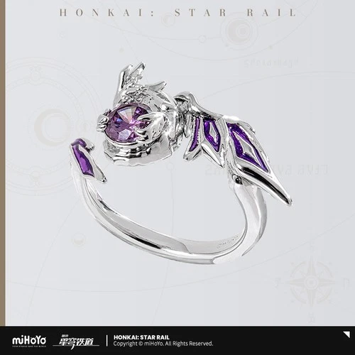 miHoYo Honkai: Star Rail Castorice Pollux Dragon Open Ring Official Goods Ring
