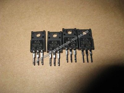 5pcs SG/NEC 7815A TO-220 THREE TERMINAL POSITIVE FIXED